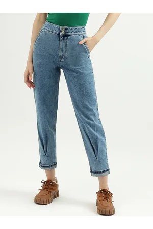 Benetton Women Mid-Rise Clean Look Jeans