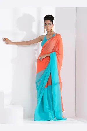 Swtantra Colourblocked Saree