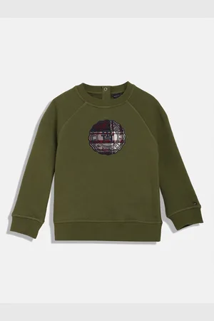 Tommy Hilfiger Boys Cotton Pullover Sweatshirt