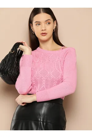 Chemistry Cable Knit Acrylic Pullover
