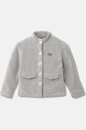 Elle Girls Checked Over Coat