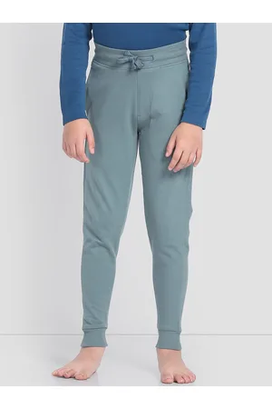 U.S. Polo Assn. Boys Mid Rise Pure Cotton Sports Joggers