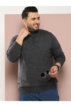 Sztori Men Plus Size Acrylic Pullover
