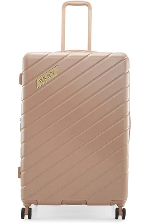 DKNY BIAS Brown Color ABS Material Hard 28" Large Size Trolley