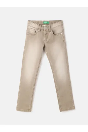 Benetton Boys Slim Fit Light Fade Jeans