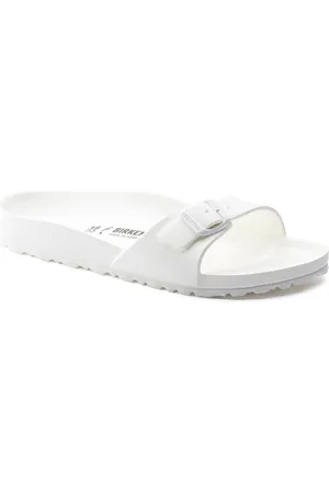 Birkenstock Madrid Essentials White Regular Width Eva Beach Sandals