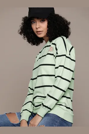 Roadster Women Striped Sweatshirt