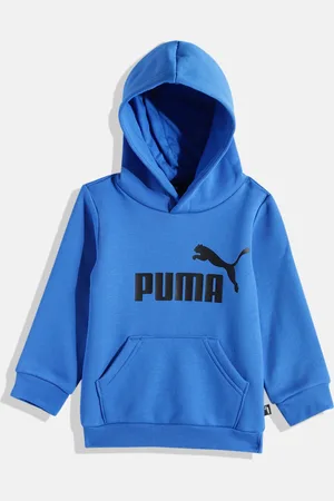 PUMA Boys Printed Hooded Sweatshirt