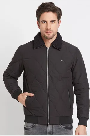 Being Human Spread Collar Quilted Jacket