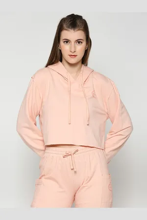Being Human Hooded Crop Pullover