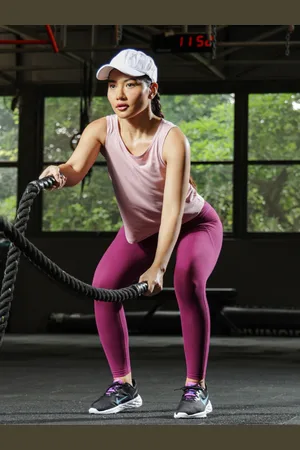 BlissClub Round Neck Sports Tank Top