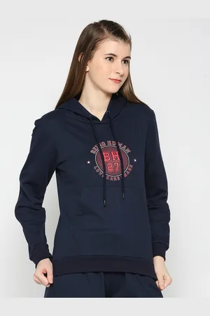 Being Human Typography Printed Hooded Pullover