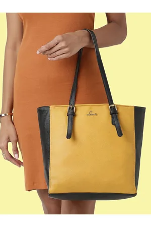 LAVIE Bursa Medium Women Mustard Yellow Tote bag