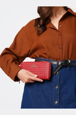 LAVIE BOT PRO Women Red Large Zip Around Wallet