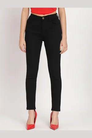 AngelFab Women Jean Skinny Fit High-Rise Cotton Jeans
