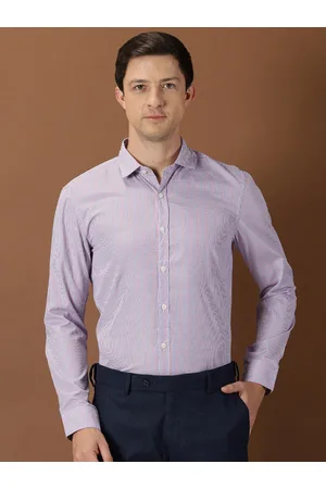 Invictus Men Pink Original Slim Fit Opaque Formal Shirt