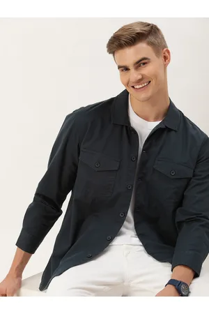 Mast & Harbour Men Standard Cotton Shacket