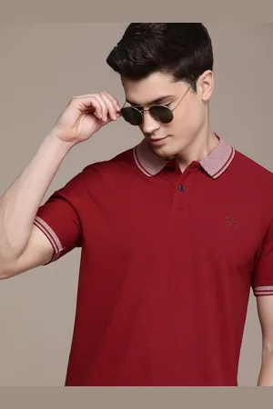 French Connection Polo Collar Pure Cotton T-shirt