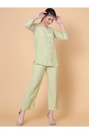 Bani Women Embroidered Detailed Tunic With Trousers