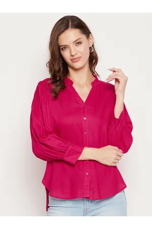 BAESD Women Classic Opaque Casual Shirt