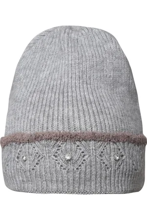 Loom Legacy Women Self Design Acrylic Woollen Beanie