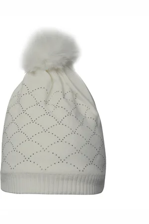 Loom Legacy Women Self Design Acrylic Woollen Beanie