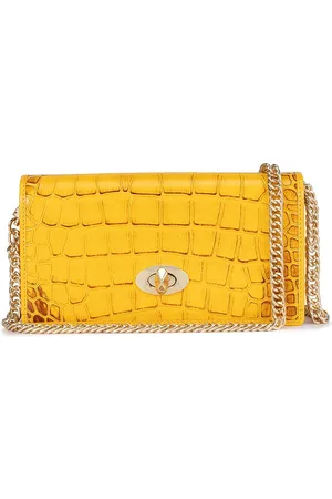 Da Milano Women Geometric Textured Leather Two Fold Wallet