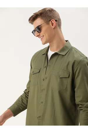 Mast & Harbour Men Standard Cotton Shacket