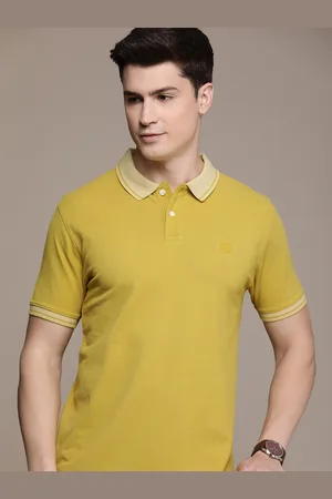 French Connection Polo Collar Pure Cotton T-shirt