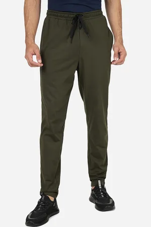 JADE BLUE Men Cotton Mid-Rise Slim-Fit Track Pant