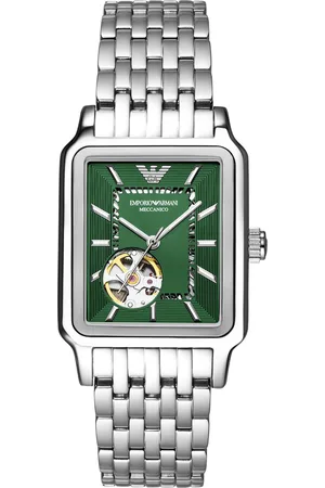 Emporio Armani Renato Chronograph Grey Dial Stainless Steel Bracelet Men's  Watch AR11117 - Walmart.com