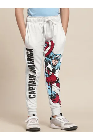 Kidsville Boys Captain America Printed Joggers