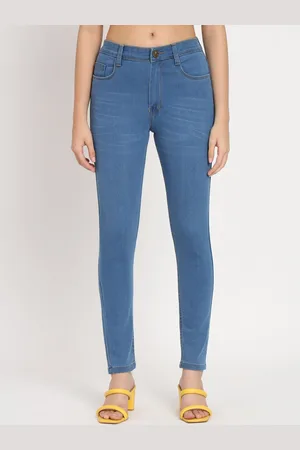 AngelFab Women Jean Skinny Fit High-Rise Cotton Jeans
