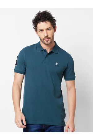Giordano Polo Collar Slim Fit Cotton Lycra T-shirt