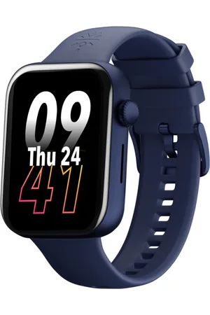 Cult Blue Burn BT Calling Voice Assistant Crown Control 1.78 Inch Amoled Smart Watch