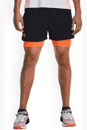 Under Armour Men Vanish Woven 2-in-1 Vent Brand Logo Printed Sports Shorts