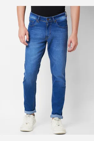 Giordano Men Slim Fit Heavy Fade Stretchable Jeans