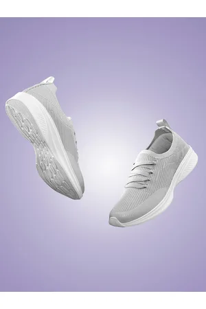 HRX Women Knit Textured Walking Shoes