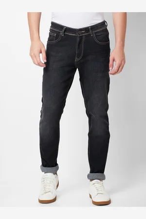 Giordano Men Slim Fit Light Fade Clean Look Stretchable Jeans