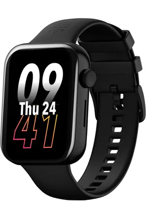 Cult Black Burn BT Calling Voice Assistant Crown Control 1.78 Inch Amoled Smart Watch