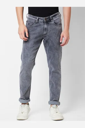 Giordano Men Slim Fit Heavy Fade Stretchable Jeans