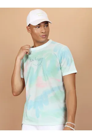 Highlander Tie and Dye Slim Fit Casual T-shirt