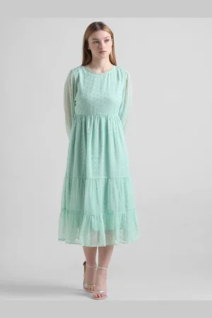 ONLY Embellished Fit & Flare Midi Dress
