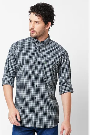 Giordano Slim Fit Checked Casual Shirt