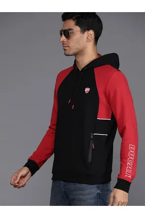 DUCATI Colourblocked Hooded Sweatshirt