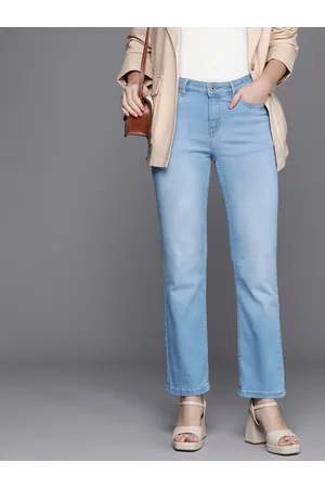 Kenneth Cole Women Skinny Fit Light Fade Stretchable Jeans