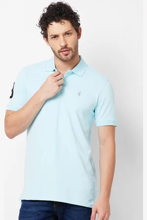 Giordano Polo Collar Applique Slim Fit T-shirt