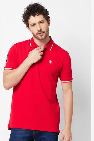 Giordano Polo Collar Slim Fit Cotton Lycra T-shirt
