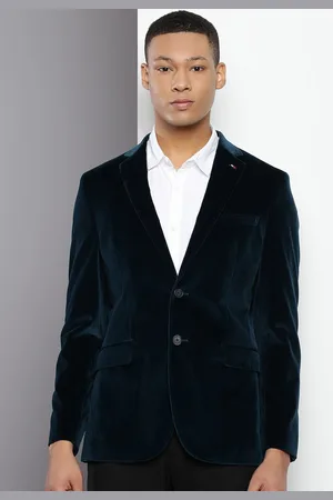 Tommy Hilfiger Notched Lapel Collar Single Breasted Formal Blazer