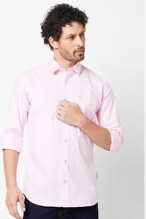 Giordano Slim Fit Spread Collar Cotton Casual Shirt